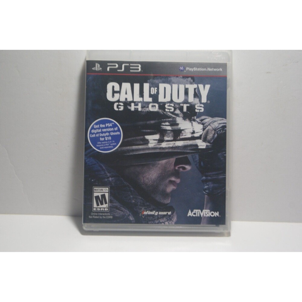 Call of Duty Ghosts PS3 PlayStation 3 - CIB 2013 Shooter